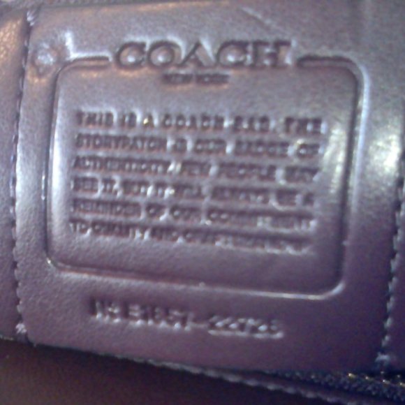 Coach Quilted Grace Bag - Picture 11 of 12